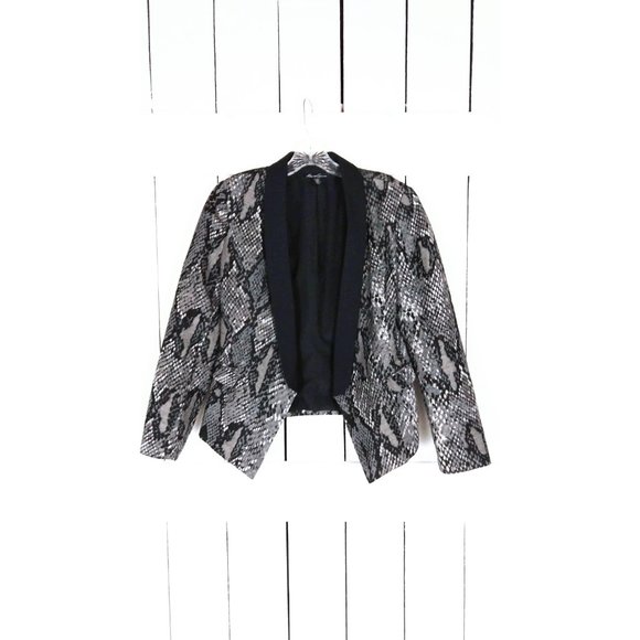 Vintage Kenneth Cole snake print tuxedo blazer jacket - Picture 6 of 6